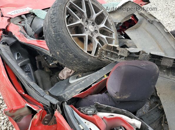 1G1FF3D7XH0172395 2017 CHEVROLET CAMARO Red Vista del salpicadero