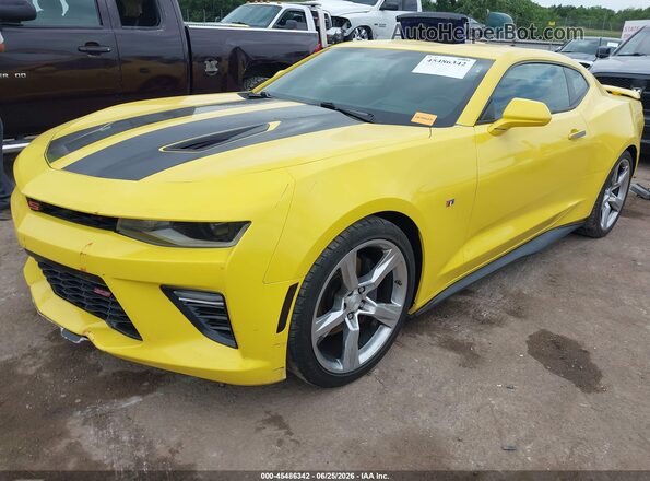 1G1FG1R77G0187896 2016 CHEVROLET CAMARO Yellow წინა მარცხენა ხედი სამი მეოთხედიდან