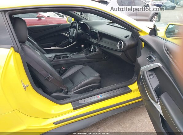1G1FG1R77G0187896 2016 CHEVROLET CAMARO Yellow წინა სალონის ხედი