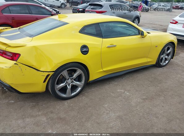 1G1FG1R77G0187896 2016 CHEVROLET CAMARO Yellow უკანა სალონის ხედი