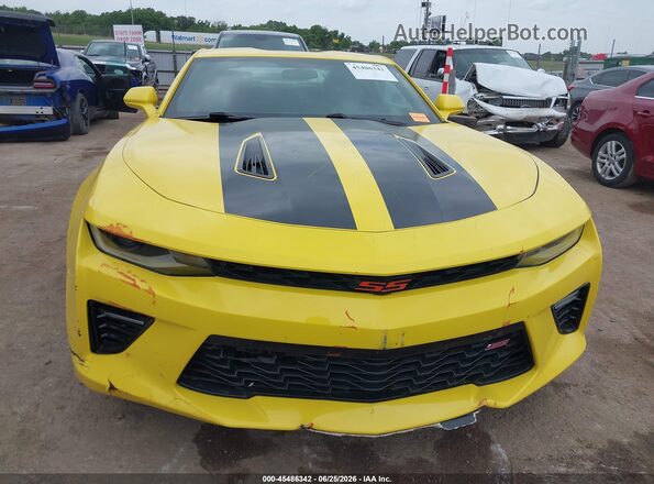 1G1FG1R77G0187896 2016 CHEVROLET CAMARO Yellow ხელსაწყოთა პანელის ხედი