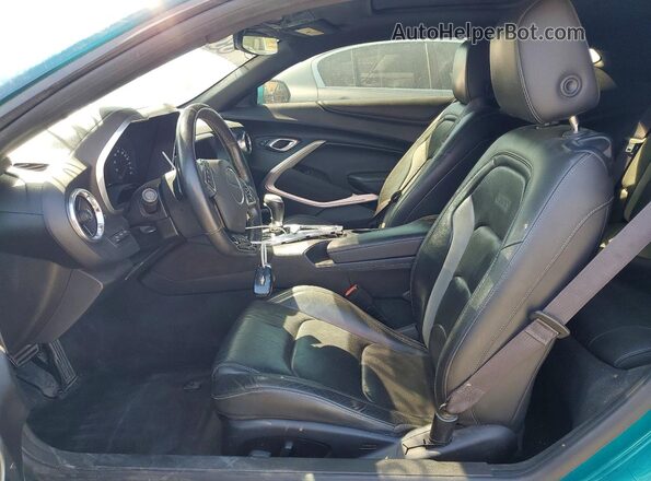 1G1FH1R72G0143639 2016 CHEVROLET CAMARO Green Vista interior delantera