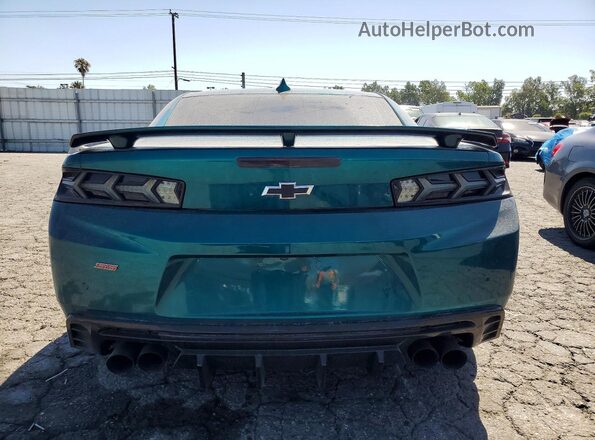 1G1FH1R72G0143639 2016 CHEVROLET CAMARO Green Vista trasera