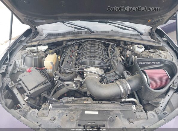 1G1FH1R73J0185583 2018 CHEVROLET CAMARO Фиолетовый Вид сзади