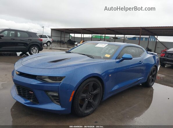1G1FH1R74G0138152 2016 CHEVROLET CAMARO Blue Առջևի ձախ երեք քառորդ տեսարան