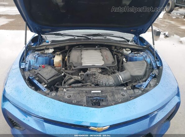 1G1FH1R74G0138152 2016 CHEVROLET CAMARO Blue Հետևի տեսք