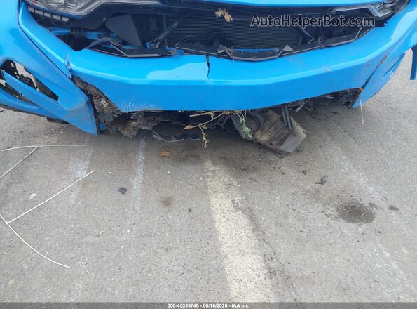 1G1FH1R74N0134759 2022 CHEVROLET CAMARO Blue Դիմացի տեսք