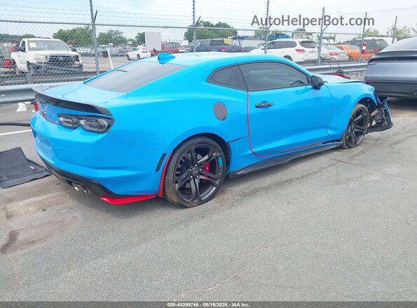 1G1FH1R74N0134759 2022 CHEVROLET CAMARO Blue Հետևի աջ