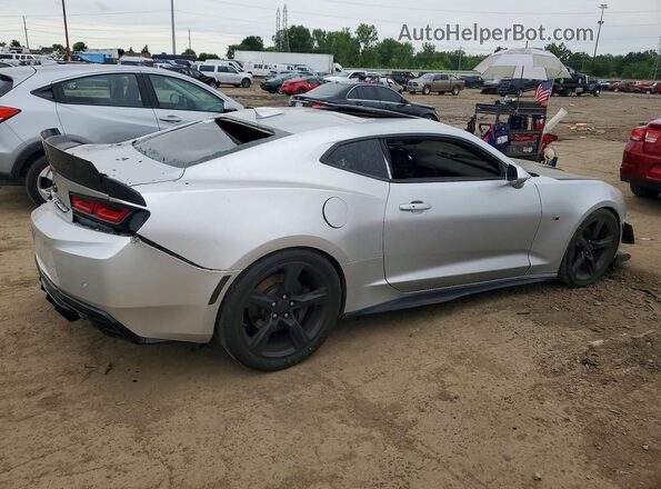 1G1FH1R79G0107396 2016 CHEVROLET CAMARO Silver Trasero derecho