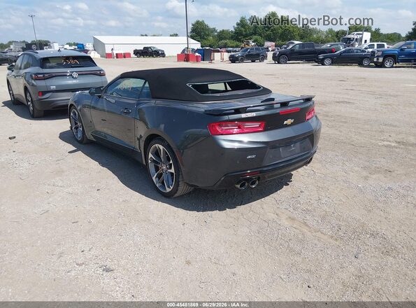 1G1FH3D70H0215622 2017 CHEVROLET CAMARO Серый Задняя левая четверть