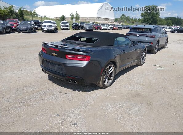 1G1FH3D70H0215622 2017 CHEVROLET CAMARO Серый Задняя правая четверть