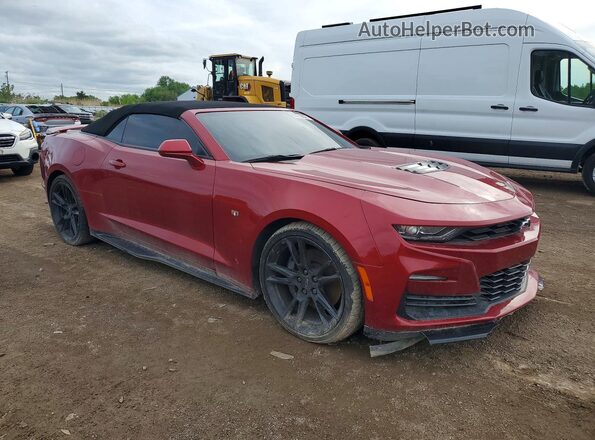 1G1FH3D74L0108601 2020 CHEVROLET CAMARO Red Delantero derecho