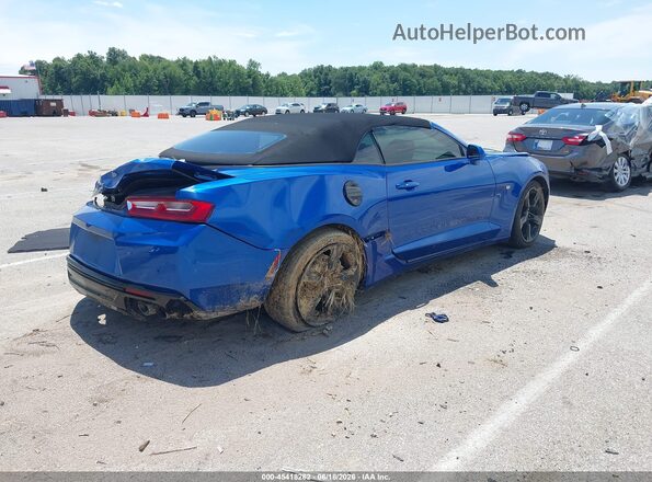 1G1FH3D75J0141314 2018 CHEVROLET CAMARO Blue Rear right