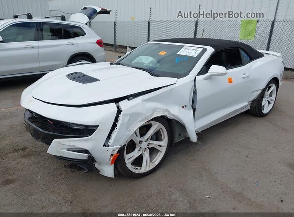 1G1FH3D75K0115622 2019 CHEVROLET CAMARO White Vista frontal