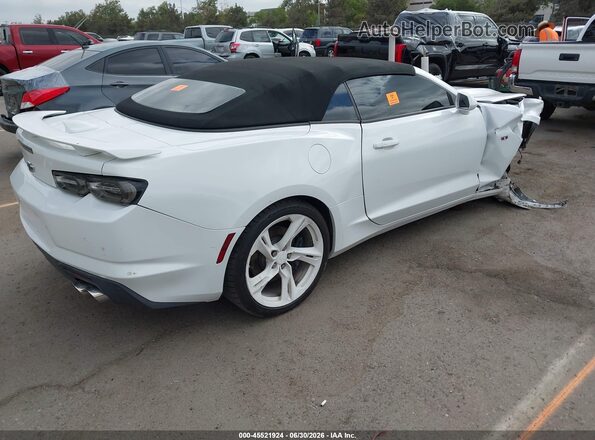 1G1FH3D75K0115622 2019 CHEVROLET CAMARO White Trasero derecho
