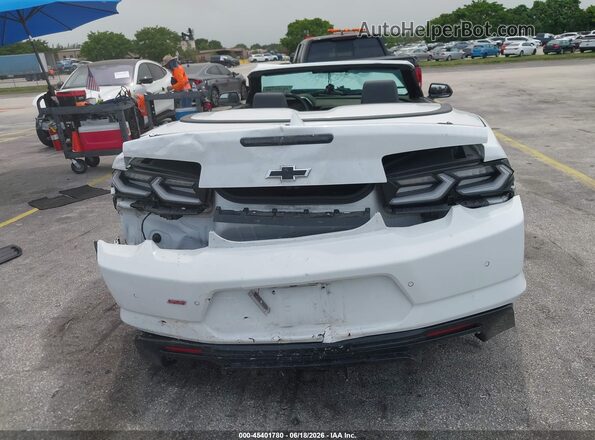 1G1FH3D78K0126128 2019 CHEVROLET CAMARO Белый 
