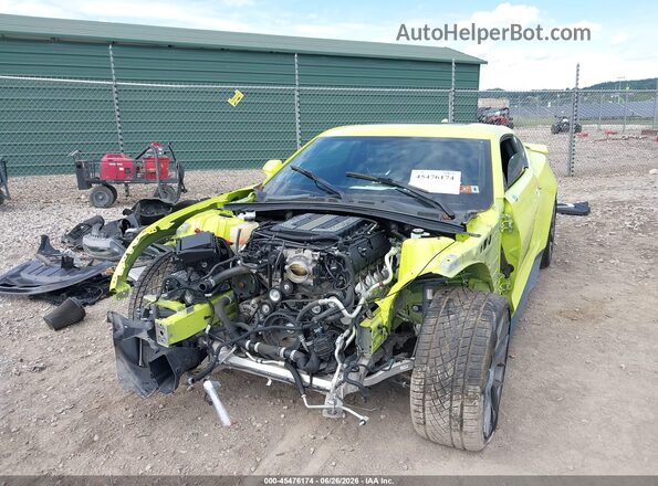 1G1FJ1R69K0156652 2019 CHEVROLET CAMARO Green Вид спереду