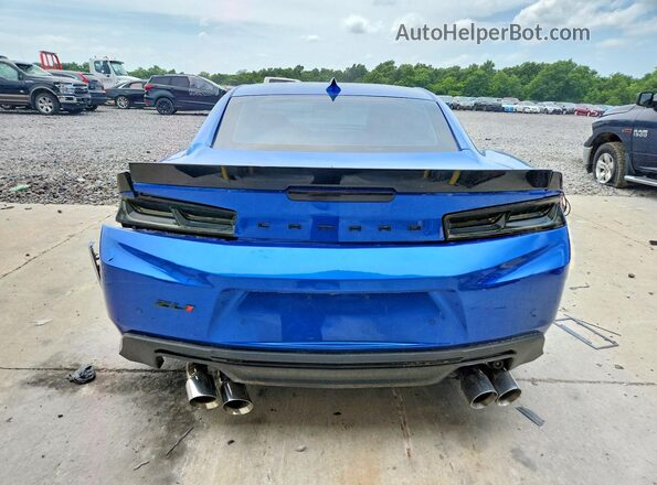 1G1FK1R68H0173044 2017 CHEVROLET CAMARO Blue Rear view