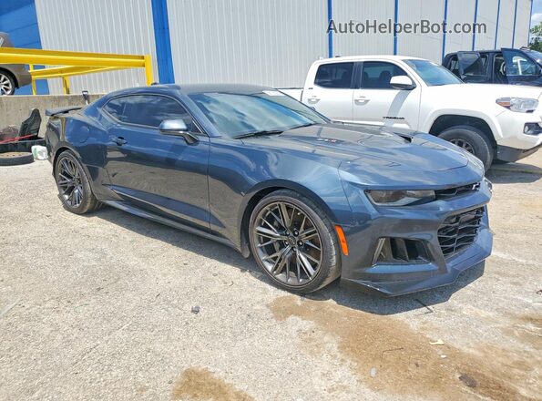 1G1FK1R69P0142786 2023 CHEVROLET CAMARO Gray Delantero derecho