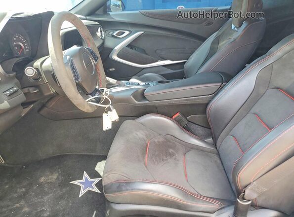 1G1FK1R69P0142786 2023 CHEVROLET CAMARO Gray Vista interior delantera