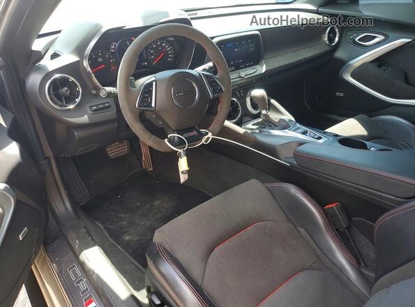 1G1FK1R69P0142786 2023 CHEVROLET CAMARO Gray Vista del salpicadero