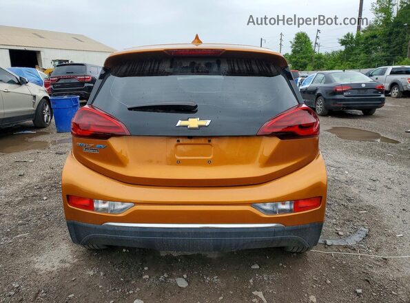 1G1FW6S02H4188364 2017 CHEVROLET BOLT Gold უკანა ხედი