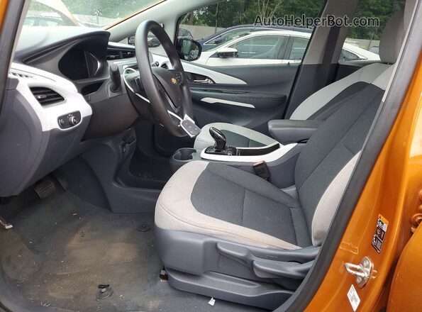 1G1FW6S02H4188364 2017 CHEVROLET BOLT Gold წინა სალონის ხედი