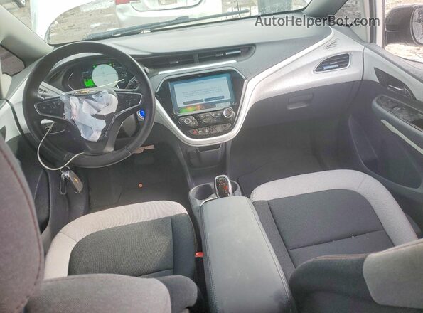 1G1FW6S02J4135749 2018 CHEVROLET BOLT White Widok deski rozdzielczej