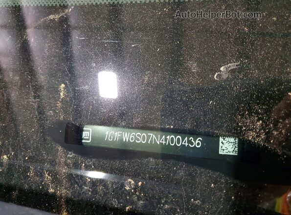 1G1FW6S07N4100436 2022 CHEVROLET BOLT Black 