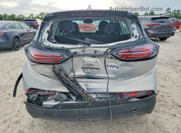 1G1FX6S02N4122650 2022 CHEVROLET BOLT Серебряный Вид сзади