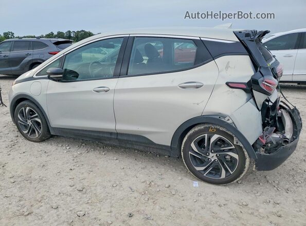 1G1FX6S02N4122650 2022 CHEVROLET BOLT Серебряный Задняя левая четверть