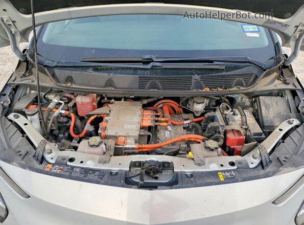 1G1FX6S02N4122650 2022 CHEVROLET BOLT Серебряный Вид подкапотного пространства