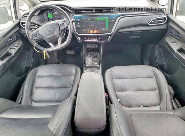 1G1FX6S02N4122650 2022 CHEVROLET BOLT Серебряный Вид панели приборов