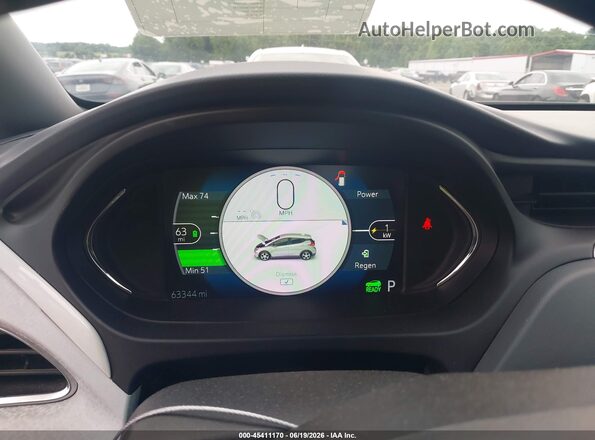 1G1FX6S04H4156853 2017 CHEVROLET BOLT Gray Հետևի նստատեղերի տեսք