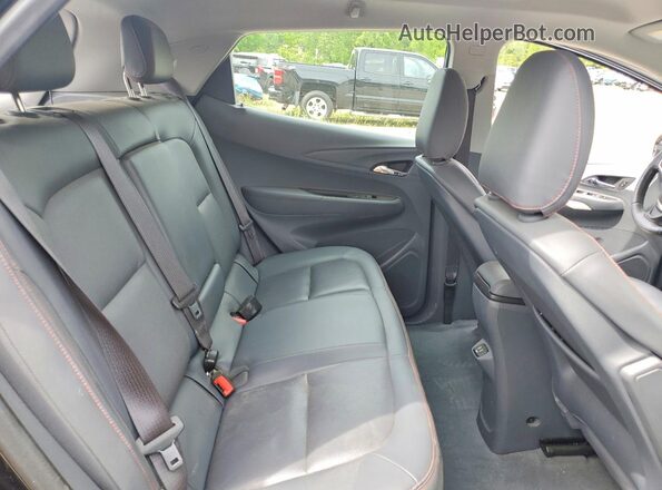 1G1FX6S04H4156867 2017 CHEVROLET BOLT Black Widok tylnych siedzeń