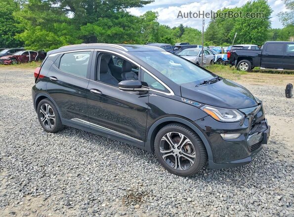 1G1FX6S04H4156867 2017 CHEVROLET BOLT Black Przód prawy