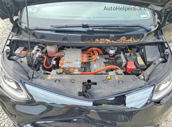 1G1FX6S04H4156867 2017 CHEVROLET BOLT Black Widok wnętrza z tyłu