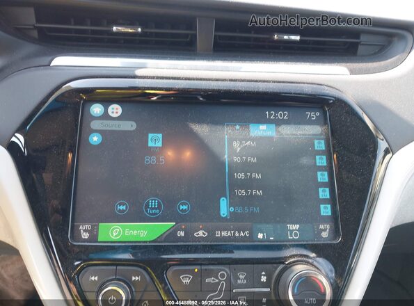 1G1FX6S04H4168355 2017 CHEVROLET BOLT Серебряный 