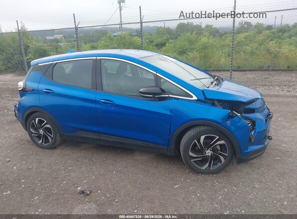 1G1FX6S05N4100318 2022 CHEVROLET BOLT Blue Սալոնի հետևի տեսք