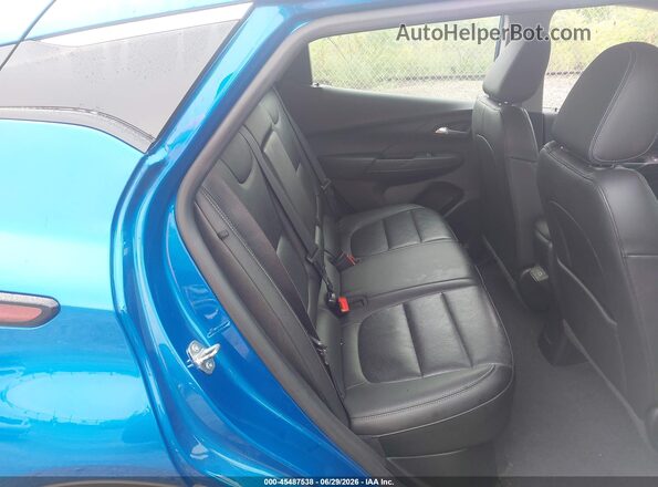 1G1FX6S05N4100318 2022 CHEVROLET BOLT Blue VIN կոդի պիտակի տեսք