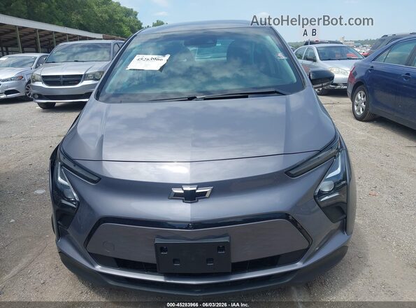 1G1FX6S06P4192090 2023 CHEVROLET BOLT Gray Առջևի վահանակի տեսք