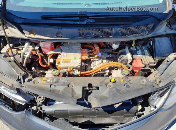 1G1FX6S07H4182010 2017 CHEVROLET BOLT Gray Սալոնի հետևի տեսք