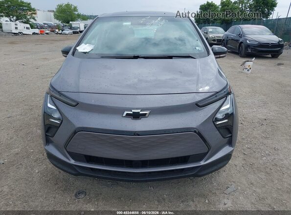 1G1FX6S07P4204652 2023 CHEVROLET BOLT Gray Вид панелі приладів