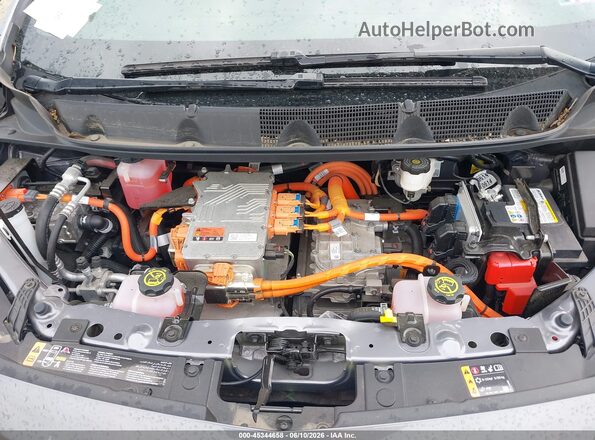 1G1FX6S07P4204652 2023 CHEVROLET BOLT Gray Вид ззаду