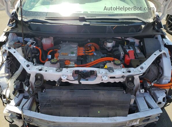 1G1FX6S08H4139716 2017 CHEVROLET BOLT White Սալոնի հետևի տեսք