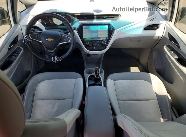1G1FX6S08H4139716 2017 CHEVROLET BOLT White Առջևի վահանակի տեսք