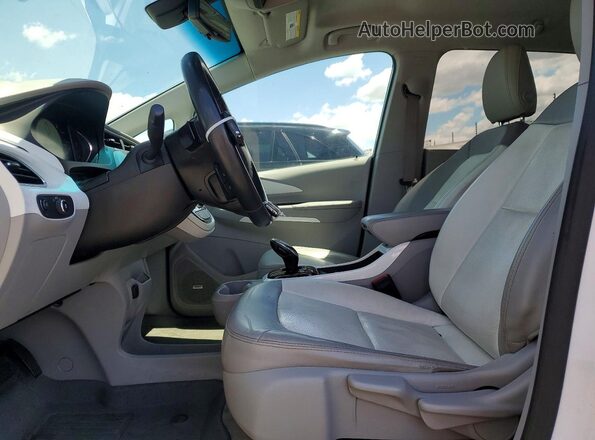 1G1FX6S08H4139716 2017 CHEVROLET BOLT White Սալոնի դիմացի տեսք