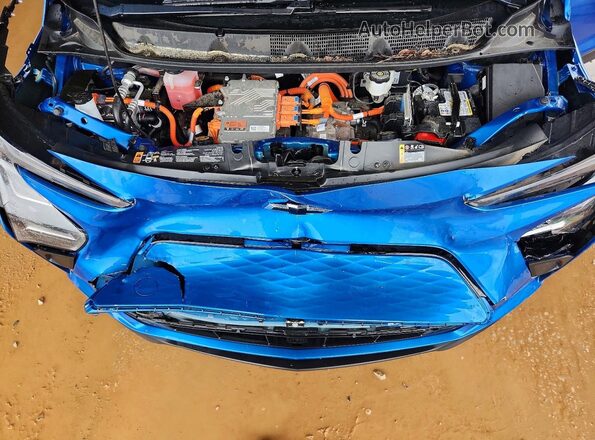 1G1FX6S08P4141285 2023 CHEVROLET BOLT Синий Вид задней части салона
