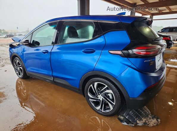 1G1FX6S08P4141285 2023 CHEVROLET BOLT Синий Задняя левая четверть