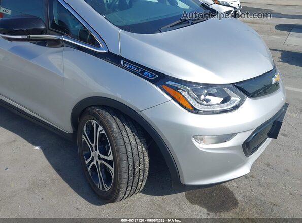 1G1FX6S0XH4190411 2017 CHEVROLET BOLT Silver Widok zestawu wskaźników